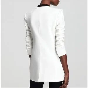 Veste Blazer BCBG MAX AZRIA Lawson - Noir - Taille M - Neuf Avec étiquettes (NWT) - Coupe Régulière En Mélange Polyester